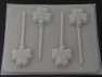 1805 Shamrock Thick Chocolate or Hard Candy Lollipop Mold